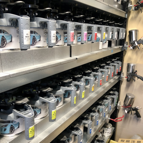 自動車補修用水性塗料 baslac